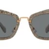 Miu Miu MU 10NS IAH1A1 Silver -Luxe Eyewear Outlet b4cd8037b098bf6527821b9e12518515