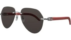 Cartier Custom CT0007CS Silver Grey 7 Cartier Custom CT0007CS Silver Grey -Luxe Eyewear Outlet b5bf67df110be4637ef155fbd2fbb47a