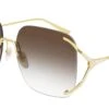 Gucci GG0646S 002 Gold Brown -Luxe Eyewear Outlet b6aa6b0348877fa1d8c901a87b8fbb31