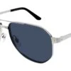 Cartier CT0461S 002 Silver Blue 2 Cartier CT0461S 002 Silver Blue -Luxe Eyewear Outlet b80f7166a07411ad6fedeae097f043d5