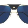 Cartier Santos CT0038S Gold Blue Photocromic -Luxe Eyewear Outlet c14562ab069f0f76de34bc3d8e655ed6