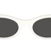 Miu Miu MU 06ZS 1425S0 White -Luxe Eyewear Outlet c414742ad28b74158d78e041b0eebc4a