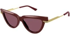 Bottega Veneta BV1265S 003 Burgundy Red