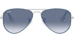 Aviator RJ9506S 276/X0 Light Blue On Silver