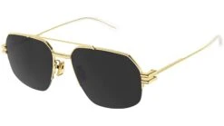 Bottega Veneta BV1127S 002 Shiny Gold