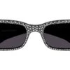Balenciaga Dynasty Rectangle BB0096S 013 Rhinestones Grey -Luxe Eyewear Outlet cc68f7bbd2e39bd57db6b80231f5a0e5