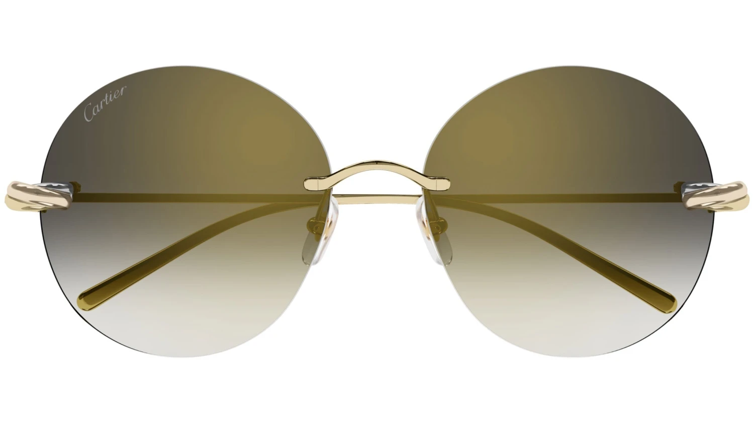 Cartier CT0475S 001 Gold Grey 3 Cartier CT0475S 001 Gold Grey