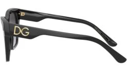 Dolce & Gabbana DG 4384 501/8G Black -Luxe Eyewear Outlet d5223b42a4b914b0a946266bb65a281c