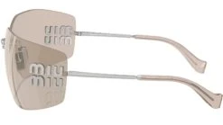 Miu Miu MU 54YS 1BC10F Silver Grey -Luxe Eyewear Outlet d76c09bdb882426fdcc58289b760d821