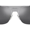 Prada Linea Rossa PS 53YS 1BC07U Silver -Luxe Eyewear Outlet e88075348b3e5f1bce535640a07bf93e
