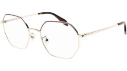 Alexander McQueen AM0338O 003 Burgundy Gold