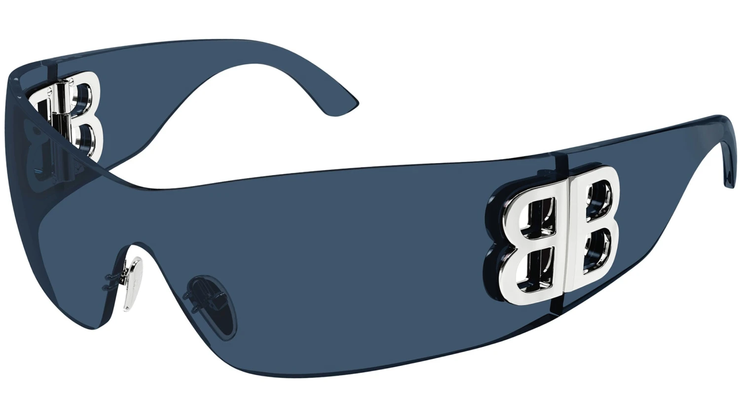 Balenciaga BB0359S 002 Solid Blue 4 Balenciaga BB0359S 002 Solid Blue - Image 2