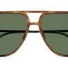 Puma PU0460S 003 Blonde Havana Green -Luxe Eyewear Outlet f2e2c5d5e95ee034c6c819f514debc70