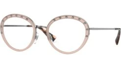 Valentino VA1017 3039 Rutenium / Opal Pink -Luxe Eyewear Outlet f32371057a488e42552151ad7a0513d6