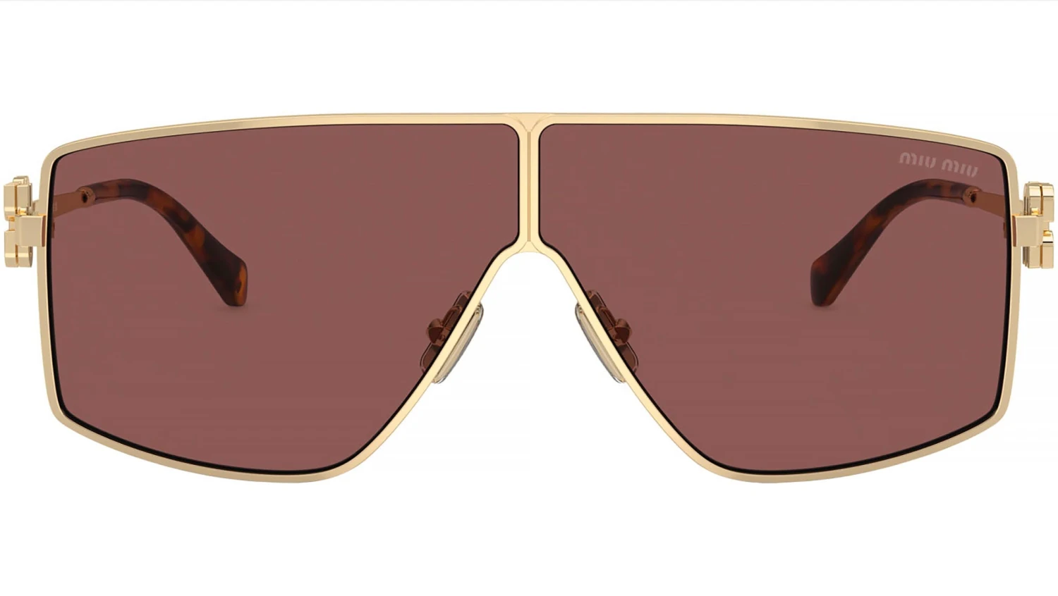 Miu Miu MU 51ZS ZVN70D Gold 3 Miu Miu MU 51ZS ZVN70D Gold