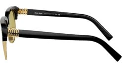 Miu Miu MU 09ZS 1AB07O Black Green -Luxe Eyewear Outlet f68f740fee624fe6b7c320339da47d1c