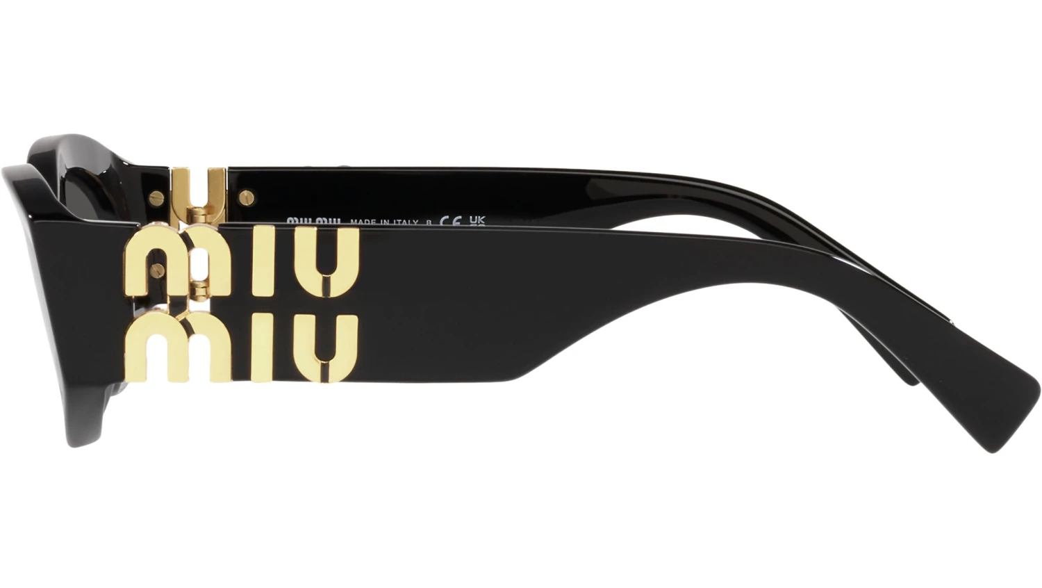 Miu Miu MU 11WS 1AB5S0 Black 5 Miu Miu MU 11WS 1AB5S0 Black - Image 3