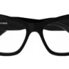 Balenciaga BB0362O 001 Solid Black -Luxe Eyewear Outlet f90241d6d022e7c3993c98eb4dc3cba9