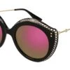 Gucci GG0214S 002 Black Pink -Luxe Eyewear Outlet fdc651a1fcfd3f461c75c7ca568422f3