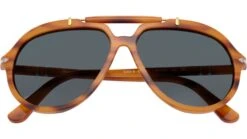 Persol PO0202S 960/R5 Striped Brown -Luxe Eyewear Outlet fe4ab03570db7d9b91971099e095f5be
